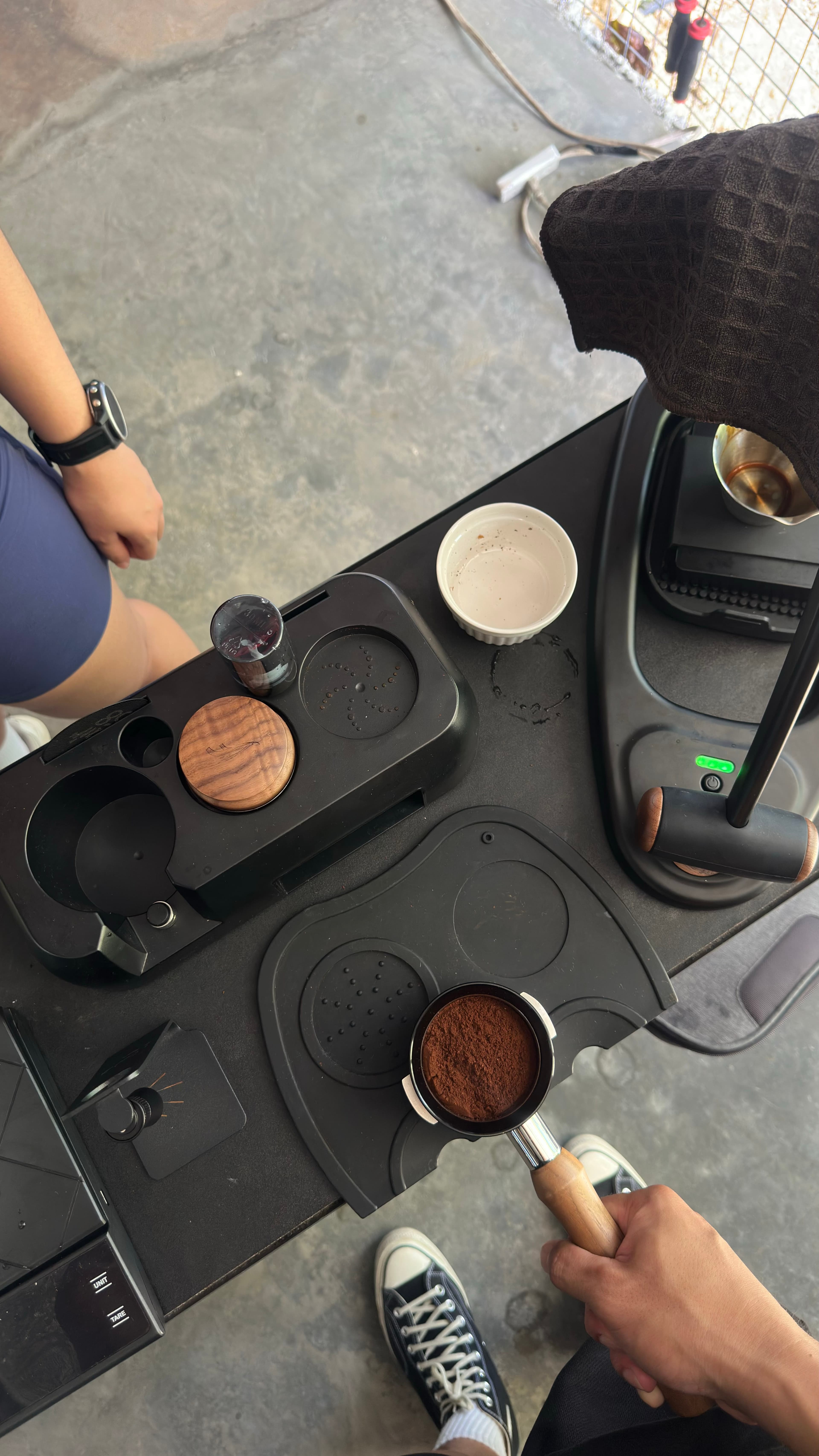 Coffee setup